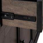 Americana Farmhouse Hall Buffet- Black - Image 11