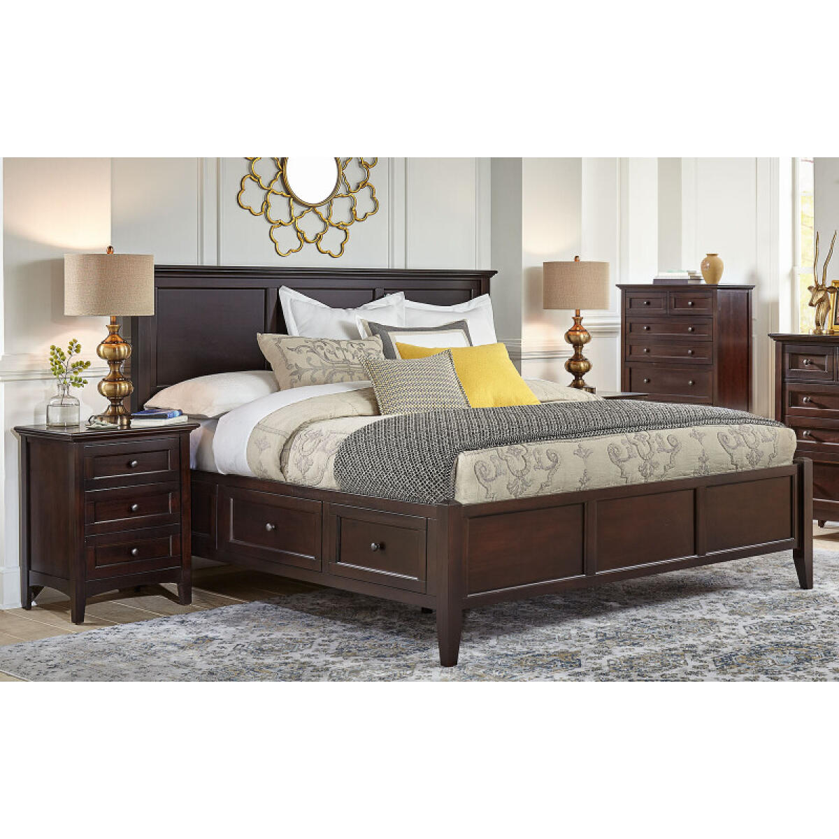 Westlake Dm Cal King Storage Bed – WSLDM5291 Beds A-America 2 Westlake Dm Cal King Storage Bed – WSLDM5291 Beds A-America 2