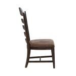 Paradise Valley Uph Ladder Back Side Chair (RTA) Chairs & Benches Brown 19
