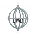 Infinity Chandelier Medium W/ 6 Lights Lighting Blue 10