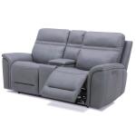 Loveseat w/Console P3 & ZG - Blue Gray - Image 9