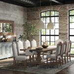 Trestle Extension Table 96 – 120” Dining Tables Antique French Oak 17