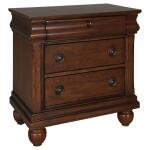 Rustic Traditions King California Sleigh Bed, Dresser & Mirror, Night Stand - Image 6