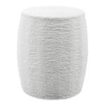 Resort Accent Stool, White