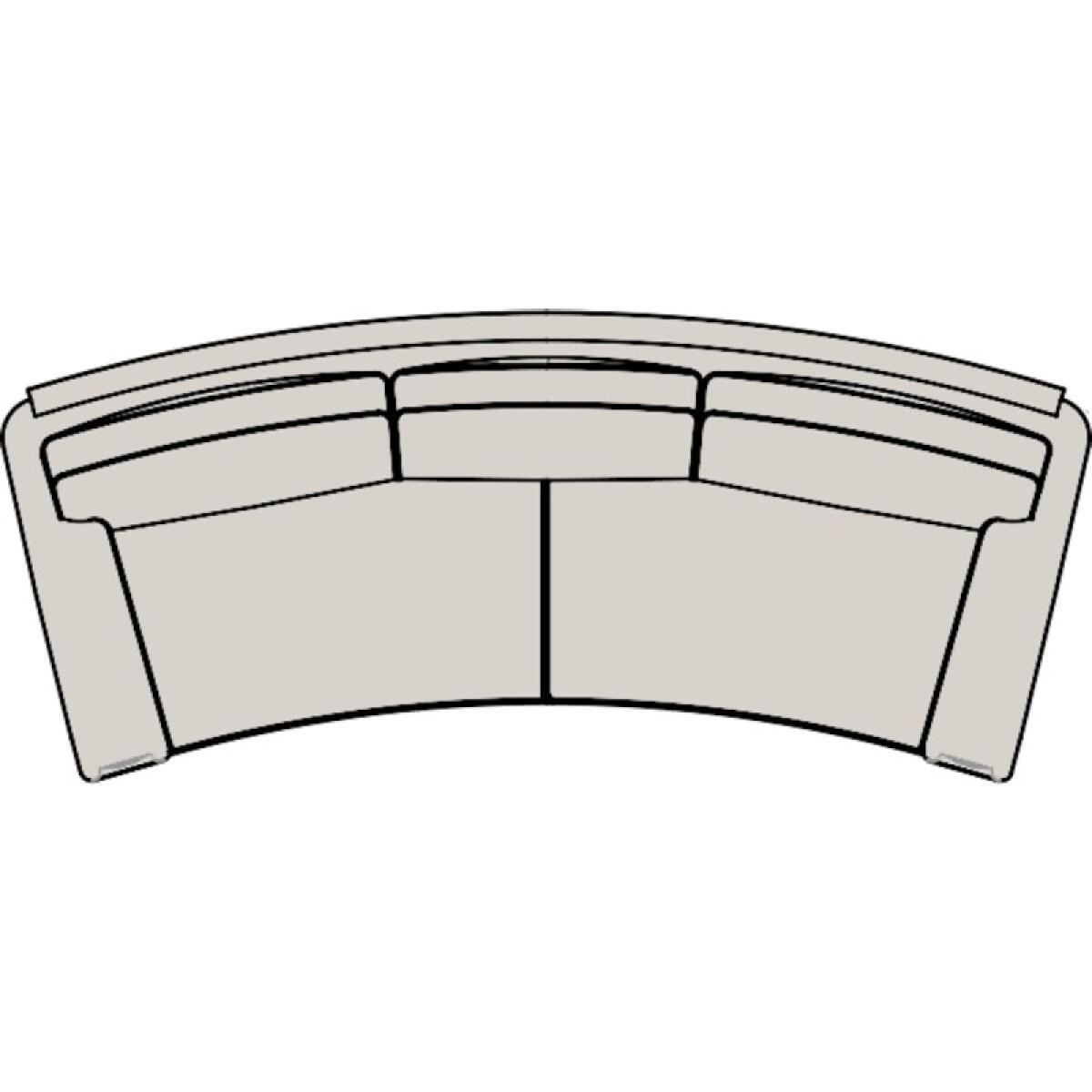 Mallory Stationary Conversation Sofa 8-Way Tie 774-98 Sofas Bradington-Young 2 Mallory Stationary Conversation Sofa 8-Way Tie 774-98 Sofas Bradington-Young 2