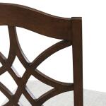 Arden Road Splat Back Side Chair (RTA) Chairs & Benches Brown 19