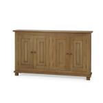 Osborne Narrow 4 Door Sideboard Dining Storage Antique French Oak 16