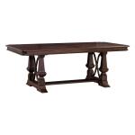 Provence Park Trestle Table Set Dining Sets Brown 26
