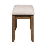 Santa Rosa Uph Dining Bench Chairs & Benches Antique Honey 13