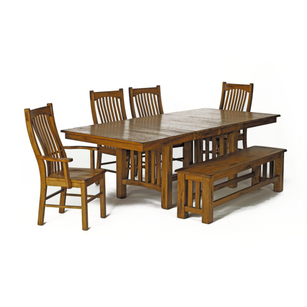 Laurelhurst Rustic Oak Bench – LAURO295K Chairs & Benches A-America 2 Laurelhurst Rustic Oak Bench – LAURO295K Chairs & Benches A-America 2