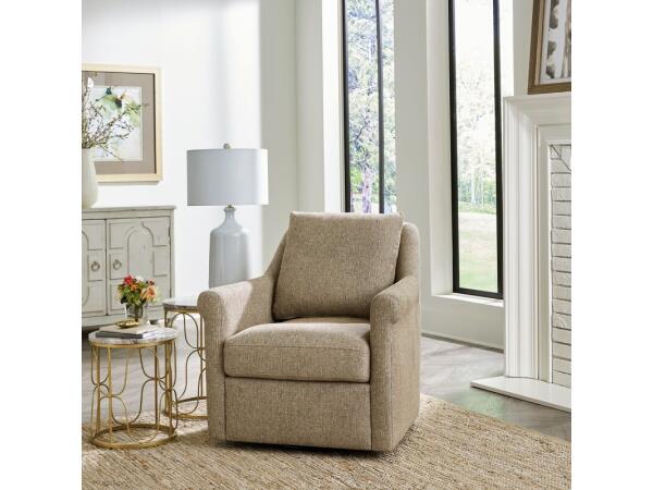 Landcaster Upholstered Accent Chair – Cocoa Chairs Brown