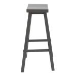 Creations 30 Inch Sawhorse Stool- Gray Barstools Barstools 12