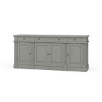 Roosevelt 4 Door 3 Drawer Sideboard Dining Storage Bramble 10