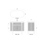 Regent Bedside Table W/ Doors - Image 7