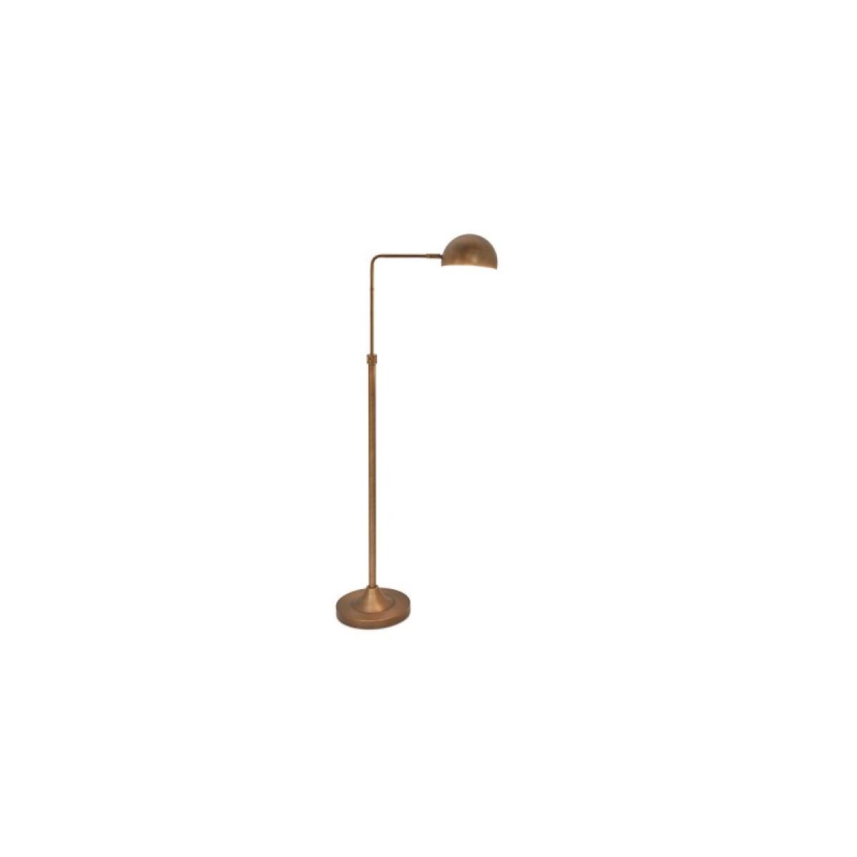 d9fb3868a939690fd0639bd3f561aa21 Sheldon Aged Brass Floor Lamp - Image 1