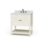 Cottage Guest Vanity W/ Sink & Marble Top