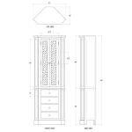 Jefferson Corner Cabinet - Image 8