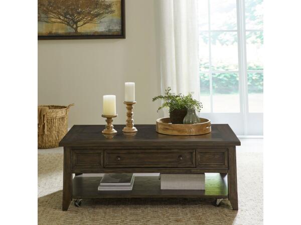 Paradise Valley Rectangular Cocktail Table Cocktail & Coffee Tables Brown