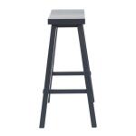 Creations 30 Inch Sawhorse Stool- Navy Barstools Barstools 12