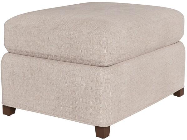 Hudson Ottoman- Special Order Ottomans & Poufs Cream 8