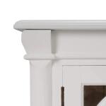 Fiona 4 Door Buffet W/ Glass Shelves - Image 11