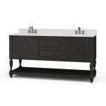 Cottage Master Vanity W/ Sink & Marble Top
