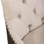 Americana Farmhouse Uph Shelter Dining Bench- Black - Image 10