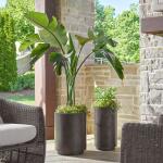 Volcan Indoor-outdoor Planters, S/2 - Image 3