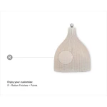 Hampton Rattan Pendant Medium Lighting Azure Shiny 7