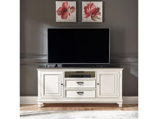 Allyson Park 66 Inch TV Console Entertainment Stands Entertainment Stands