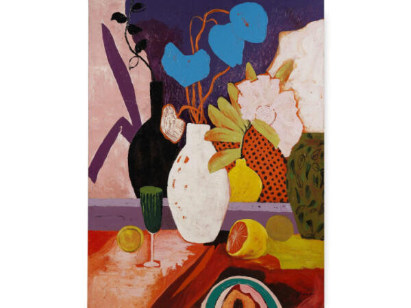 Botanical Symphony On Canvas 24 X 36 W/o Frame Wall Decor Bramble