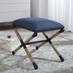 Firth Small Bench, Navy - Image 4