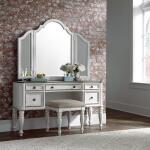 Magnolia Manor Vanity Stool Accent Furniture Accent Furniture 13