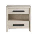 Dwell River Rock Two Drawer Nightstand