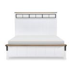 Complete Two Tone Panel Bed Queen 5/0 Beds Beds 12