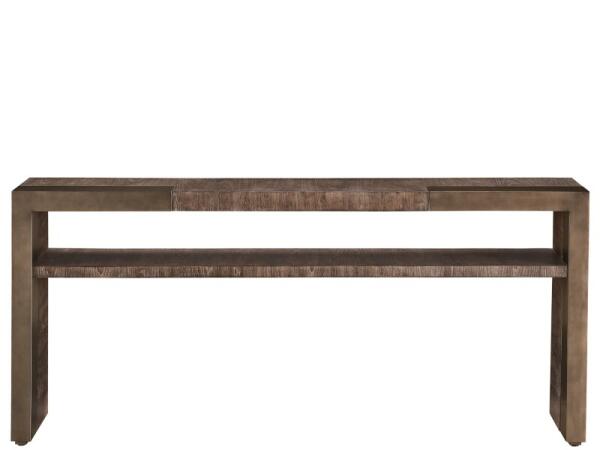 Erinn V x Universal Cortado Sofa Table Console Tables Brown 8