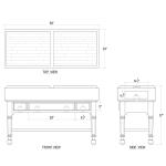 Large Boucherie Dining Tables Bramble 21