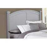 Bonanza Queen & King Poster Bed - Grey Finish - Image 3