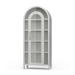 Vannes Display Cabinet W/ Glass Shelves