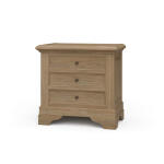 Huntley 3 Drawer Nightstand Nightstands Bramble 10