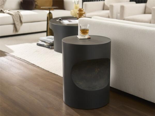 Modern Concrete Side Table Chairside Tables Ash 10