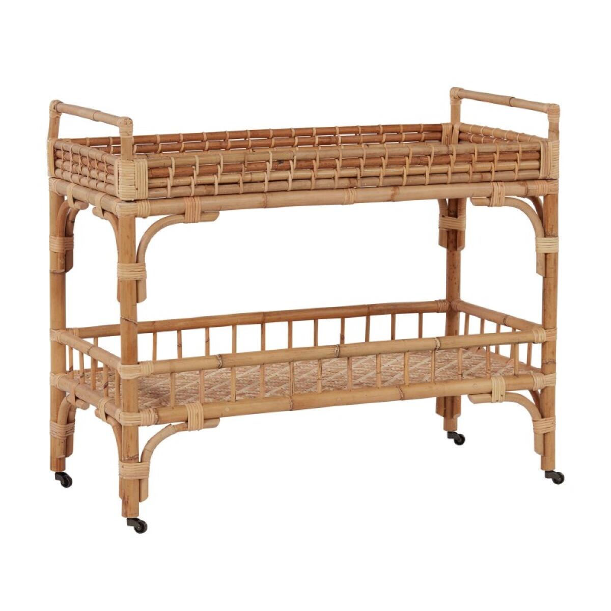 dc2da0850bbdb307e94e110eee0bd9a8 Getaway Coastal Living Home Collection 5 O'Clock Bar Cart - Image 1