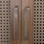 Jamison Wardrobe W/ Rattan Door - Image 3