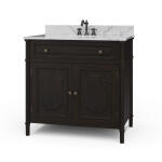 Nantes Single Vanity W/ Sink & Marble Top
