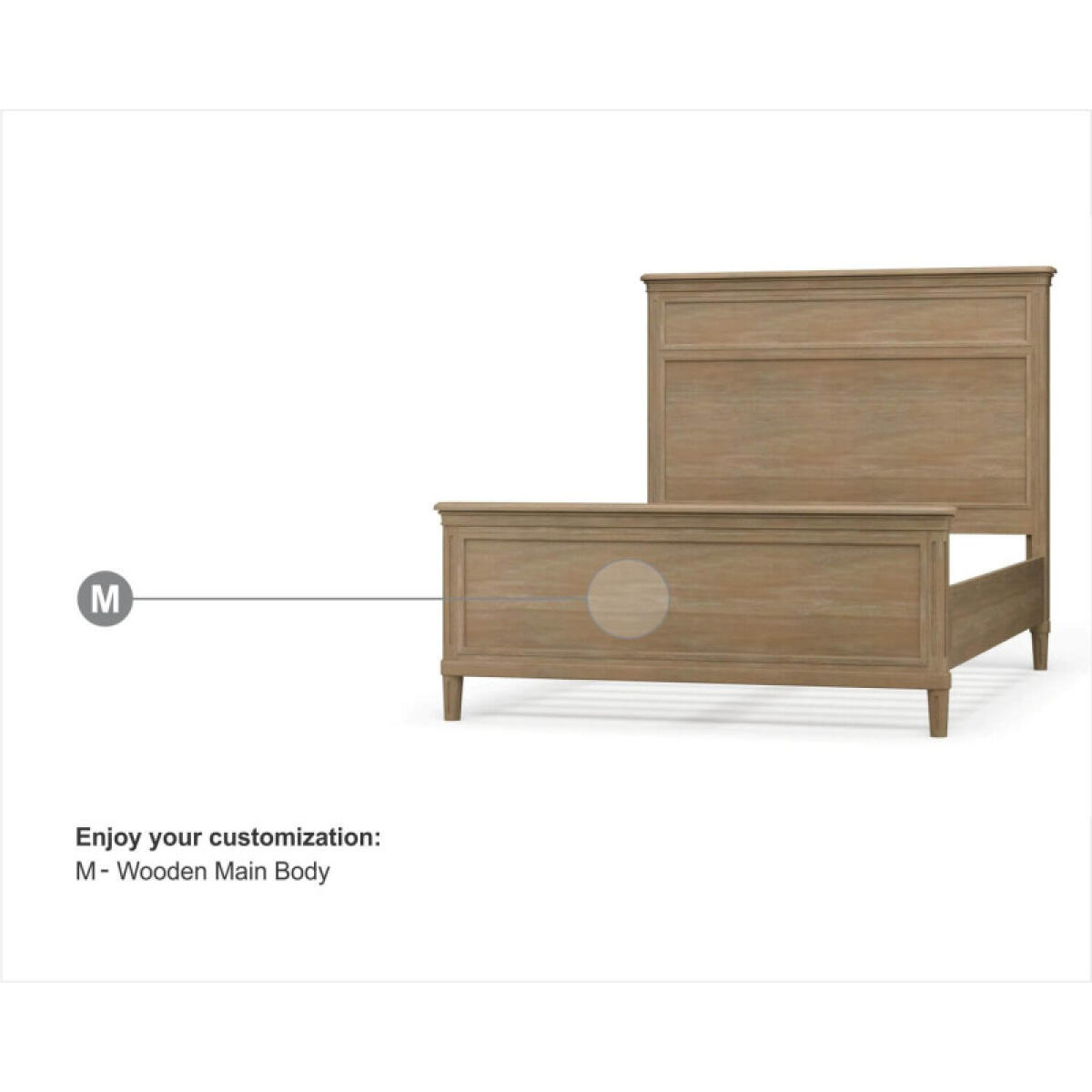 dcbc4b6ffb56f944ed1d5c67a877bcbb Hayward Bed - Image 1