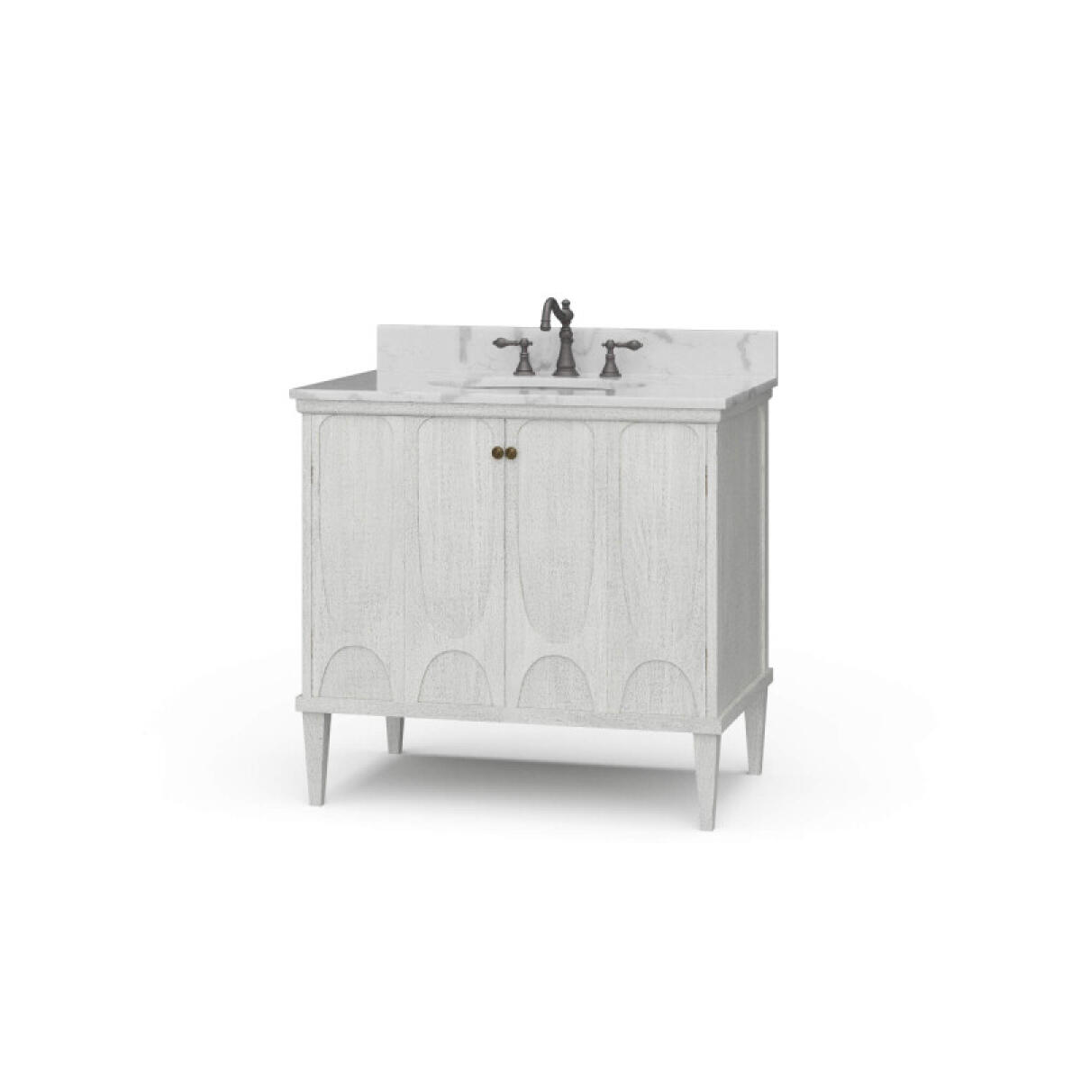 dcbf22685180a15a591114b8ed1d7b5b Eclipse Single Vanity W/ Sink & Marble Top - Image 1