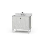 Eclipse Single Vanity W/ Sink & Marble Top