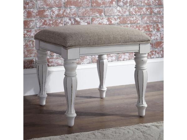 Magnolia Manor Vanity Stool Accent Furniture Accent Furniture