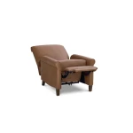 Nelson Leather Sock Arm Lay Flat Power Recliner - Image 8