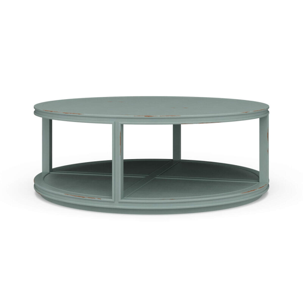 dd3fdbe293613fef6922876cf9dd0d17 Cohan Round Coffee Table W/ Rattan - Image 1